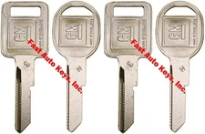 Strattec 4 Keys Set - New GM Logo OEM“E“ Ignition +“H“ Doors/Trunk Key... 