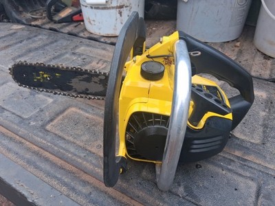 Vtg McCulloch Mac 110 Automatic Chain Oiling Chainsaw Runs Now See Pics Untested