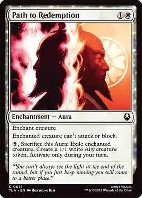 NM Path to Redemption, MTG, Avatar: The Last Airbender, Magic the Gathering, 31