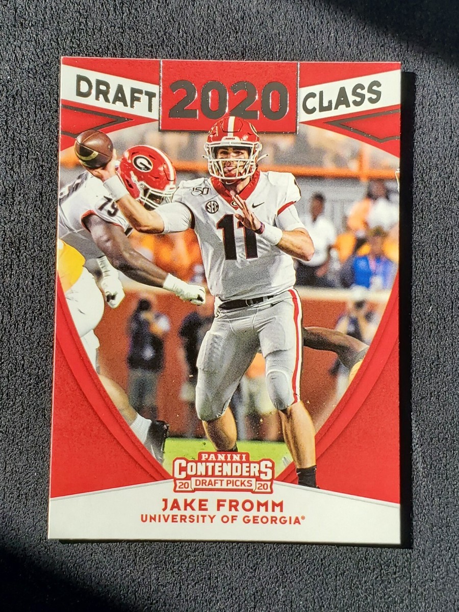 2020 Contenders Draft Picks Draft Class #12 Jake Fromm Georgia