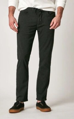 MAVI LIAM SLIM LEG DRAW STRING PANTS IN SMOKE ATHLETIC 31/32 NEW WITH TAGS!