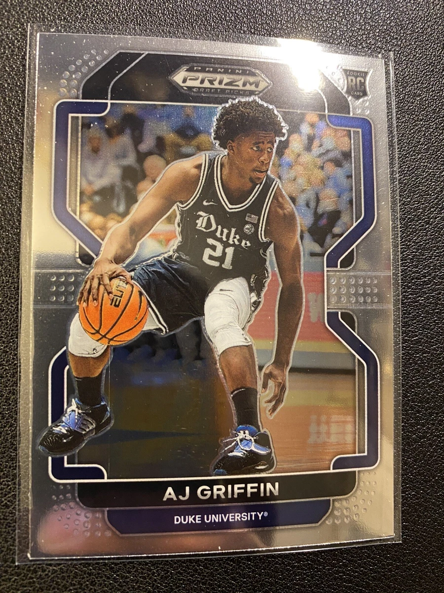 2022-23 panini prizm draft picks basketball Silver Prism AJ Griffin #56 RC
