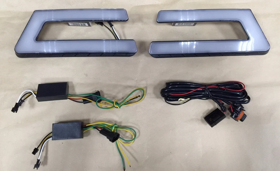 Luces diurnas LED de alta potencia lámparas DRL para Ford Focus 2012-2014 Foto 2 de 4