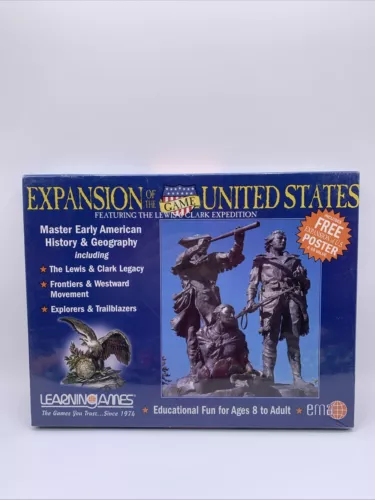 Expansion of the United States Game featuring The Lewis & Clark Expedition NEW