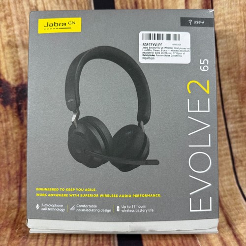 Jabra Evolve2 65 USB-A Wireless Stereo Headset Bluetooth Adapter Dongle Link380a