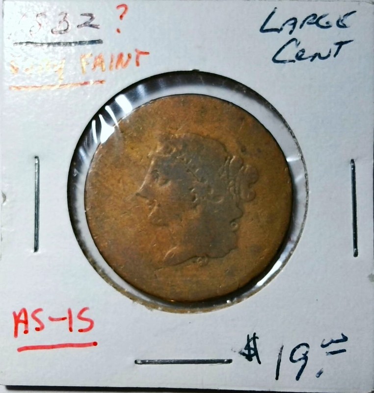 1832 Matron Head Large Cent