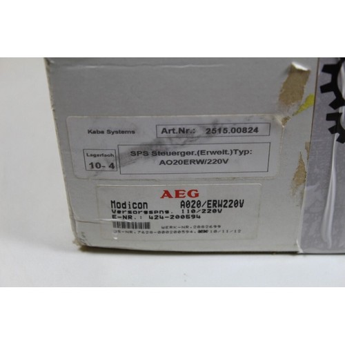 AEG Modicon A020/ERW220V (SPS extension) - 6 months warranty - Picture 2 of 8
