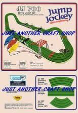 Scalextric Jump Jockey Vintage JJ700 Set A3 Size Poster Advert Leaflet Sign