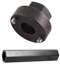 QA1 1891-106 Ball Joint Socket Spanner Kit with Hex Key - Durable Steel Black