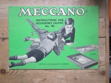 meccano intructions for accessory outfit no 4a toys and games working manual