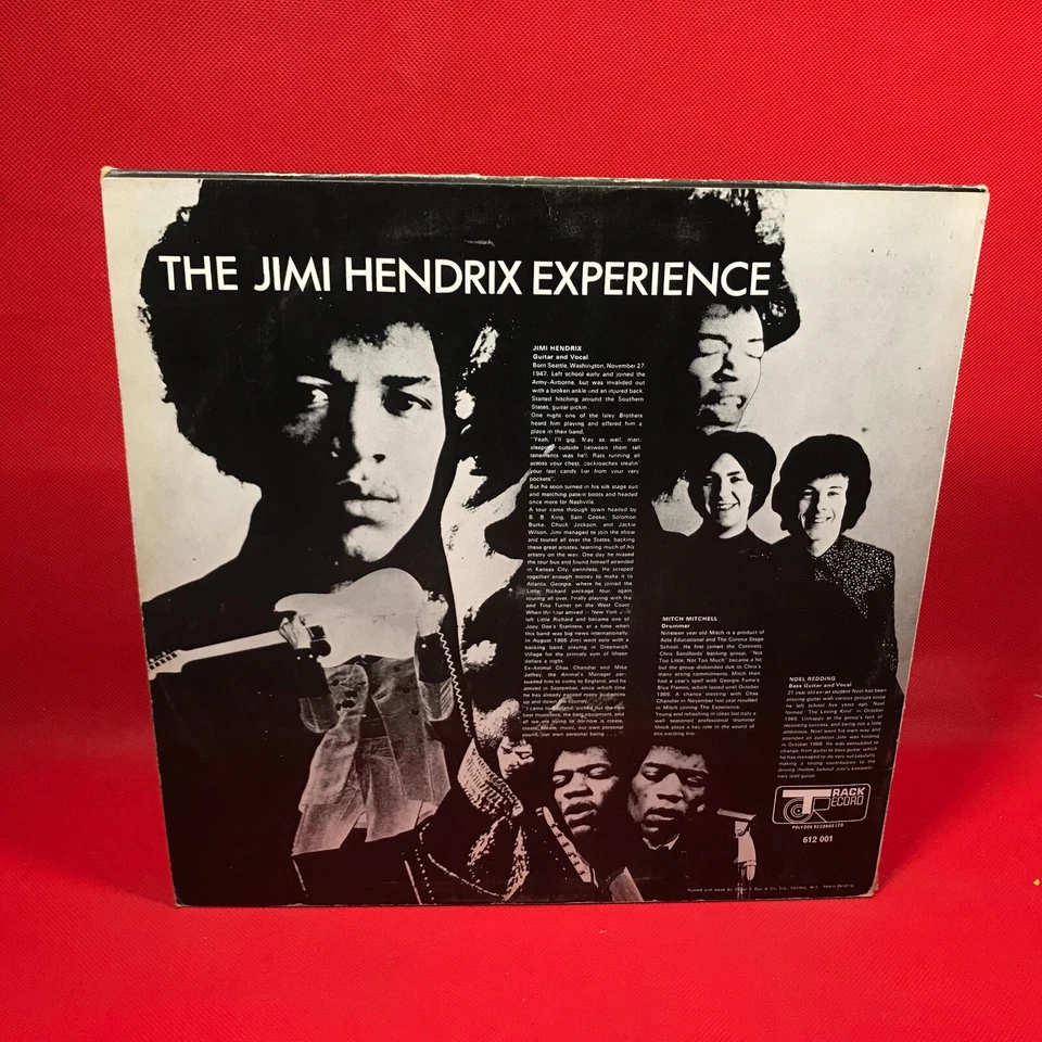 JIMI HENDRIX Are You Experienced Debut 1967 UK first press vinyl LP Track record - Image 2 of 4