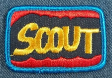 NOS 70s Vintage Original International Scout 3" Patch 4X4 Auto Truck Off Road
