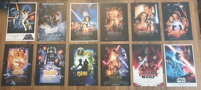 Star Wars Postkarten x 12 .inklusive Sondereditionen 
