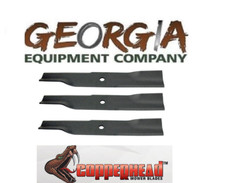 3 USA made 48" HUSTLER 795757 commercial copperhead blades FREE SHIPPING