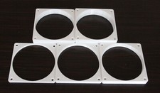 120mm White HIGH FLOW Fan Spacer 5mm-25mm Thickness