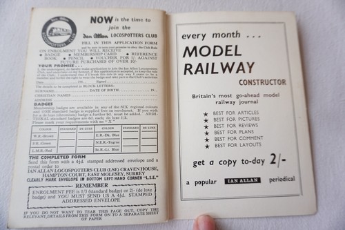 1963 abc British Railways Locoshed Book Ian Allan Unused No Underlinings - Picture 7 of 8