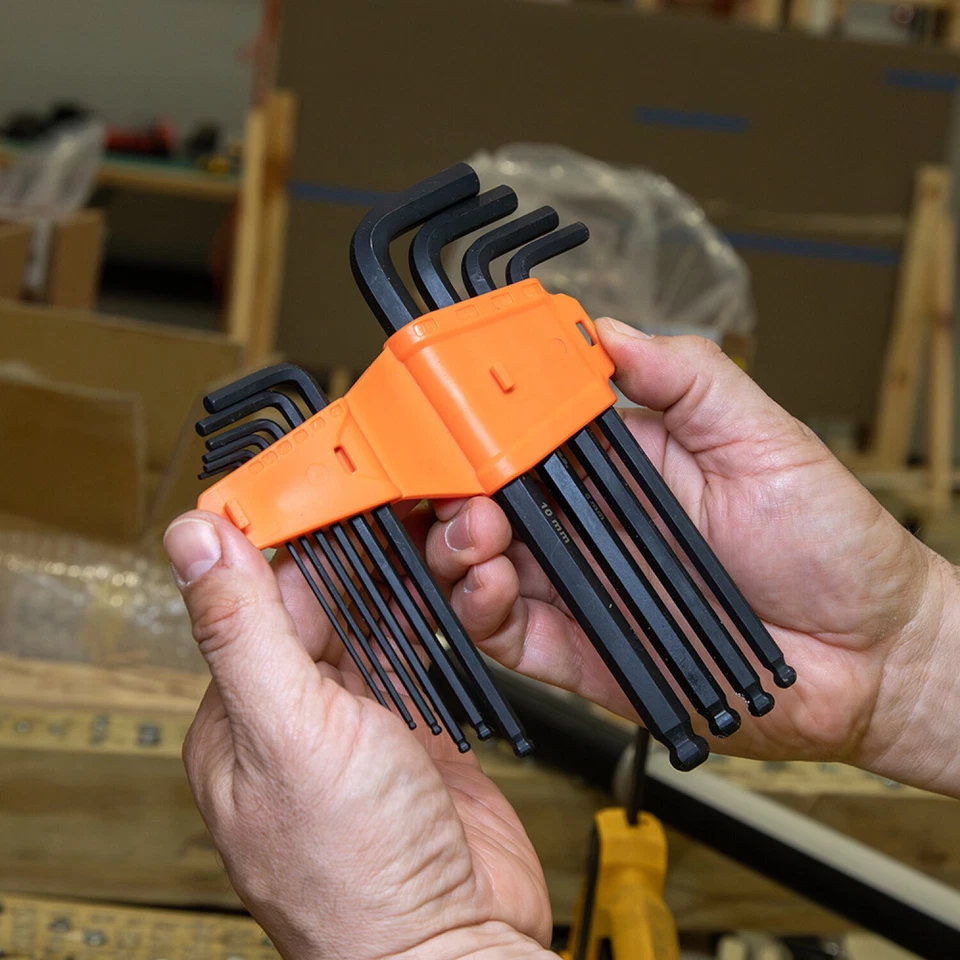 Klein Tools BLS10M Long Ball-End Hex Key Set, Metric, Sizes 1.5 to 10mm 10-Piece - Image 4 of 4
