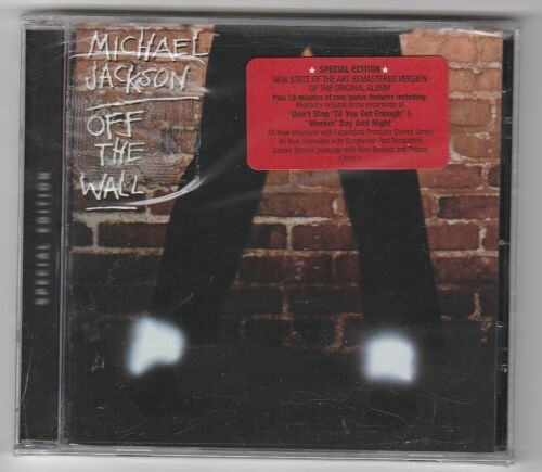 Michael Jackson - Off The Wall CD (2001, Epic) EK 66070 Brand New Factory Sealed - 第 1/2 張圖片