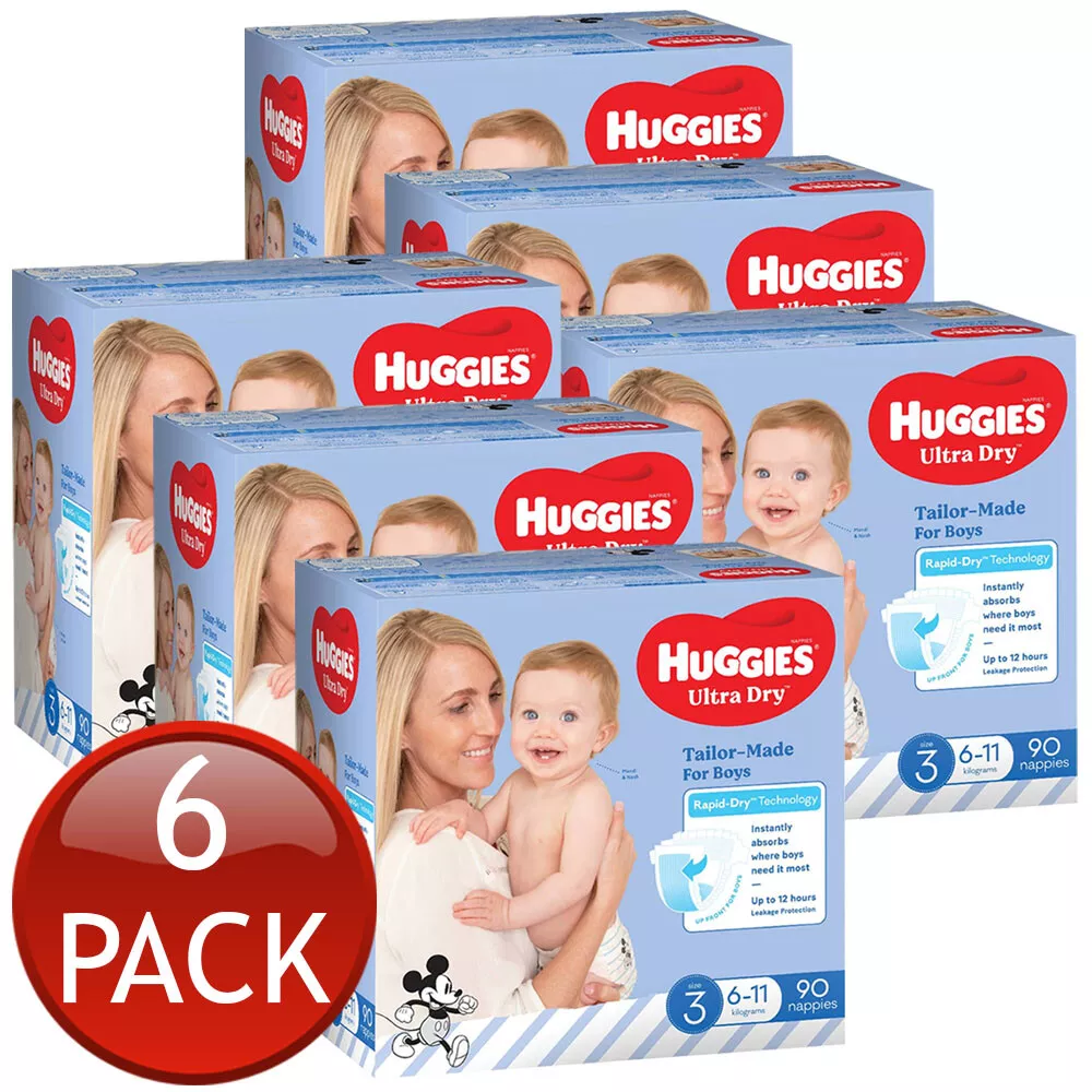 Huggies size cheap 3 boy