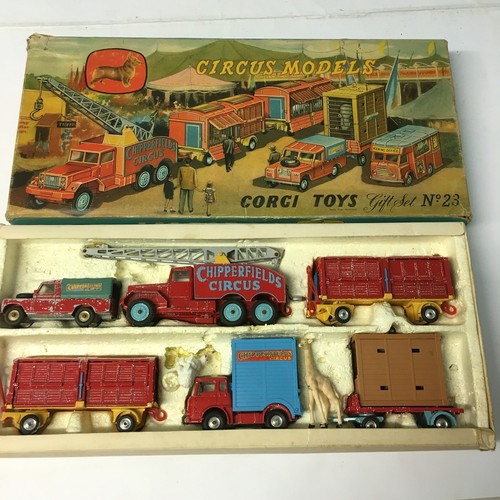Chipperfields Circus Models Corgi Major Toys Gift Set 23 Chipperfields Circus Models 2nd Issue ...