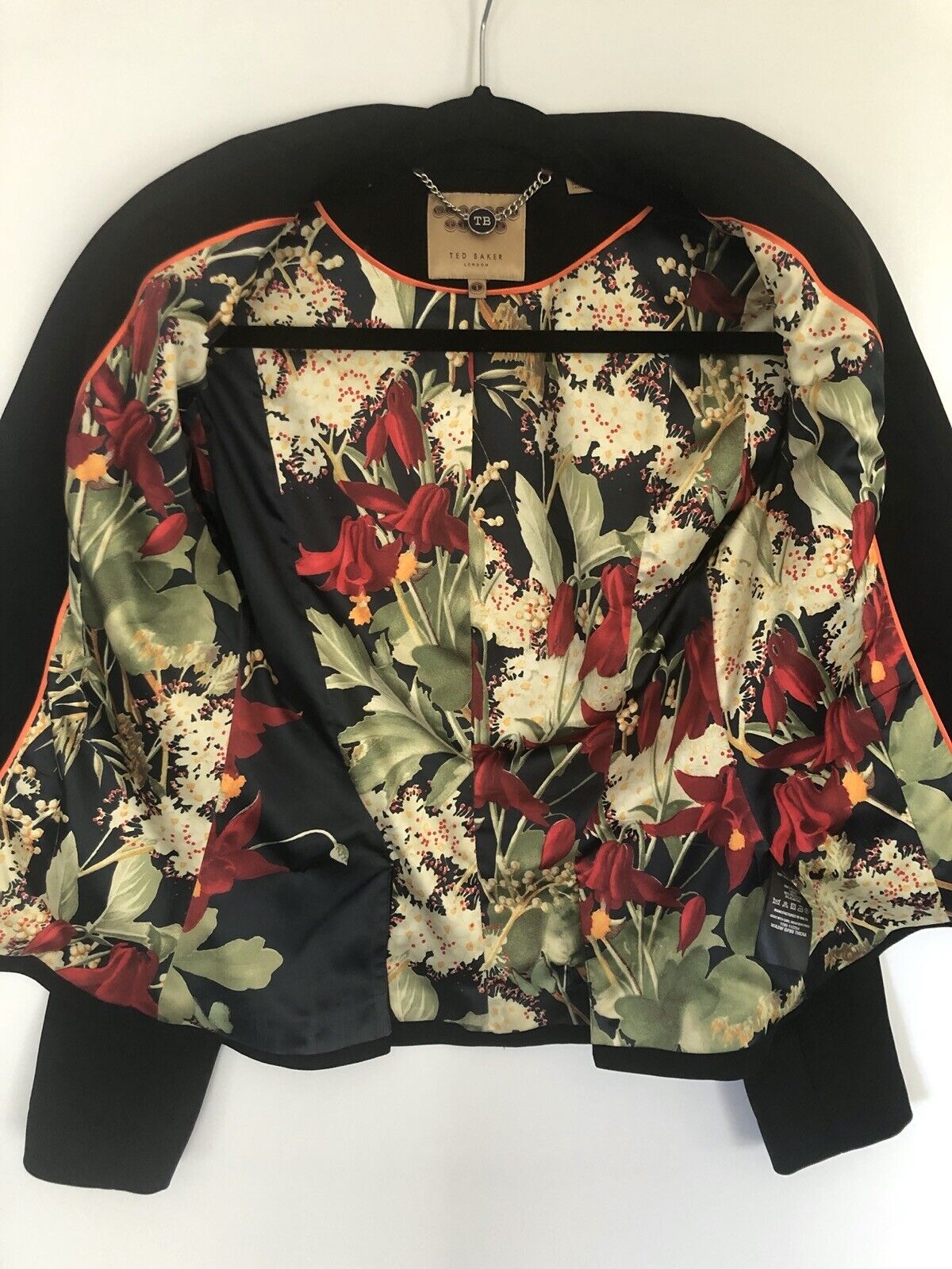 TED BAKER ツイード セットアップ ジャケット スカート ブラック