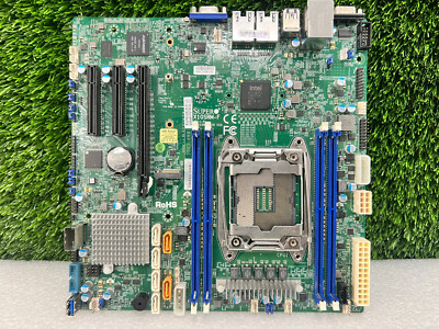 FOR PARTS | Supermicro X10SRM-F Intel C612 LGA2011-3 DDR4 ECC Motherboard Only