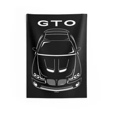 Pontiac GTO 2004-2006 - Wall Tapestry - Pontiac GTO Garage Wall Art