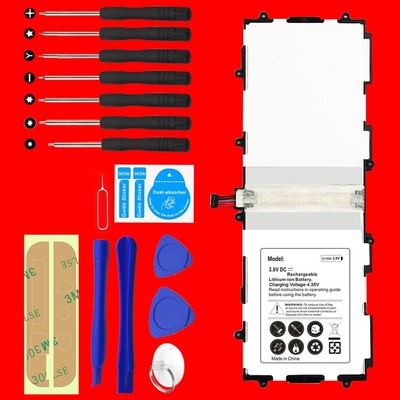 Grade A+ 8550mAh Battery +Tool For Samsung Galaxy Note 10.1 GT-N8013 N8020 N8000