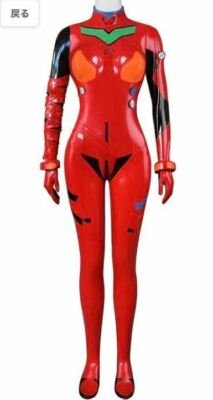 Shikinami Asuka Langley Cosplay Kostüm Stecker Anzug Anime Japan XL