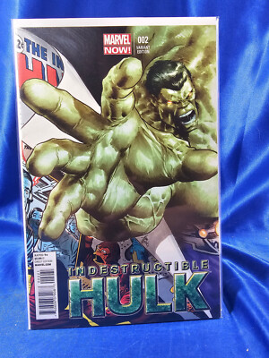 Indestructible Hulk #2 Mike Deodato Jr. Variant Marvel NOW 2012 VF/NM 9.0