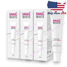 Snail White Moisture Facial Cream Snailwhite NEW SIZE - 20ml pack of 3