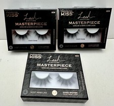 x3 Kiss Lash Couture Masterpiece Avant-Garde Hand Woven Faux Mink Eyelash MPL03