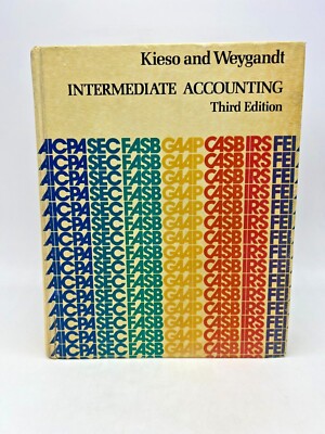 Intermediate Accounting Third Edition by Donald Kieso and Jerry Weygandt (HC)