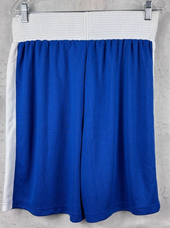 Title Boxing Shorts Mens Medium Fight Training MMA Boxer Trunks Blue White UFC M - Image 4 of 4