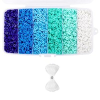 6000 StüCk Tonperlen FüR Die Herstellung Von ArmbäNdern, Polymer-Tonperlen,5688
