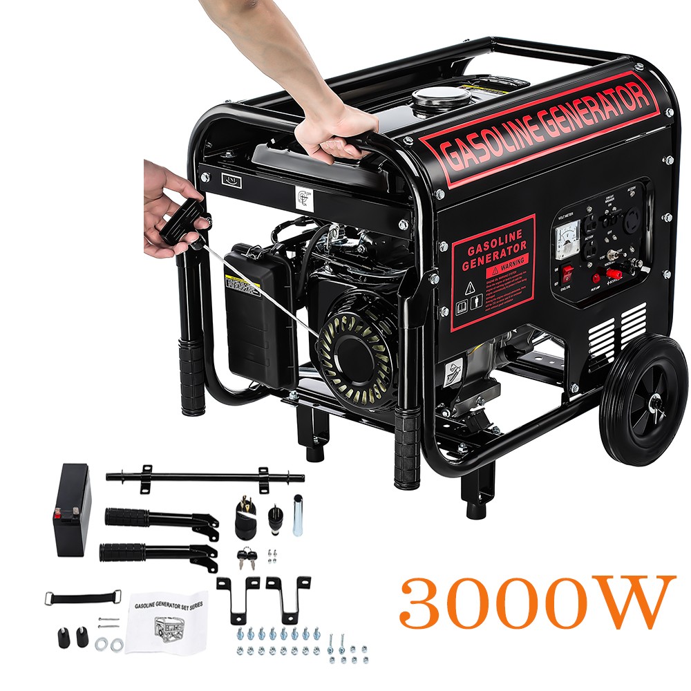 Gas Powered Quiet For Home Backup Construction