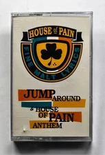 vintage 1992 SEALED cassette : HOUSE OF PAIN Jump Around & Anthem : TBC 526
