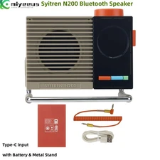 Syitren N200 Bluetooth Speaker Portable Mini Speaker with Battery/ Metal Stand