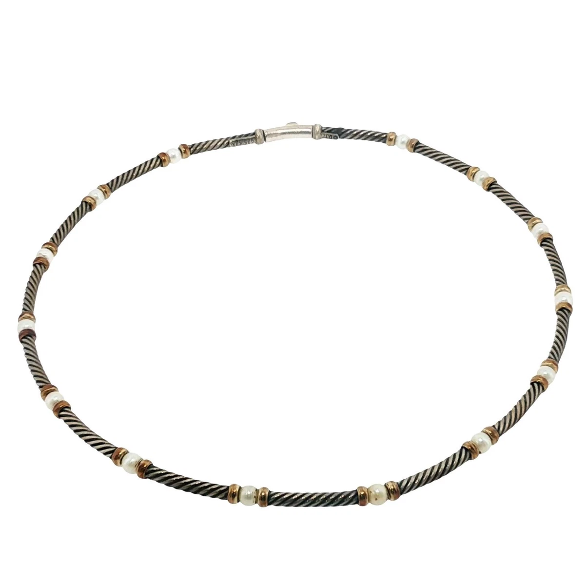 David Yurman Choker 14k Yellow Gold Fine Jewelry for Sale - eBay