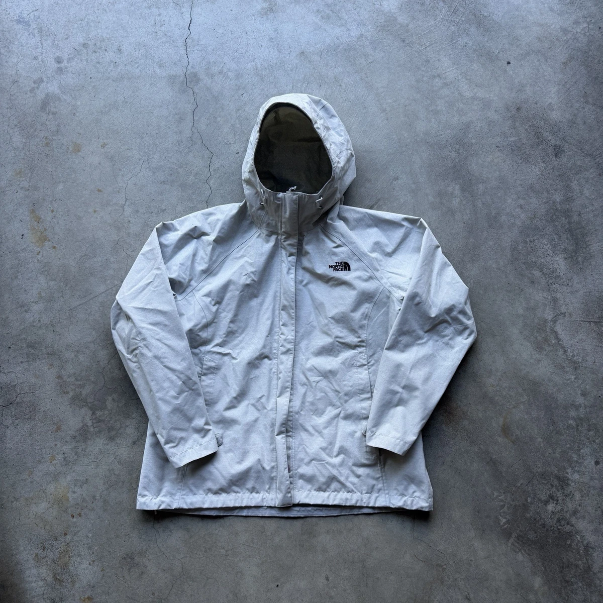 THE NORTH FACE HYVENTホワイト グレーシェルL相当 防水透湿 North Face Hyvent In Men's Coats & Jackets for sale - eBay
