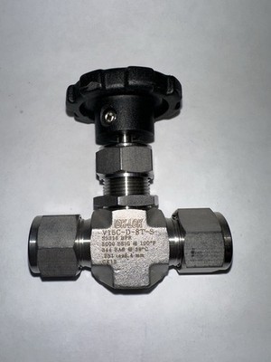 DK-LOK V15C-D-8T-S 316 SS Needle Valve ½  DK-LOK Connections Up to 5,000 psig