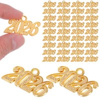 50 Pcs Schmuck Charm AnhäNger Charms Schmuckbringer Ohrring -Zauber