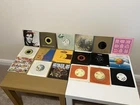 X18 - BUZZCOCKS, DAVID BOWIE, BEACH BOYS, THE BUGGLES VINYL SINGLES LOT