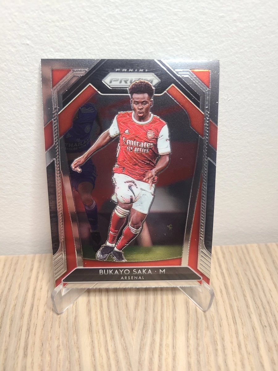 Carte Topps Finest Bukayo Saka 2024 - Green Mini Diamond /125 - Arsenal