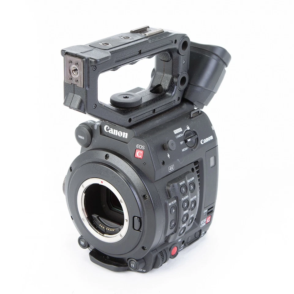 Canon EOS C200 Cinema Camcorder Body - EF Lens Mount (226 Hours) SKU#1971521 - Image 2 of 4