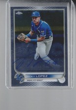 2022 Topps Chrome #CVA-NL Nicky Lopez Veteran Autographs