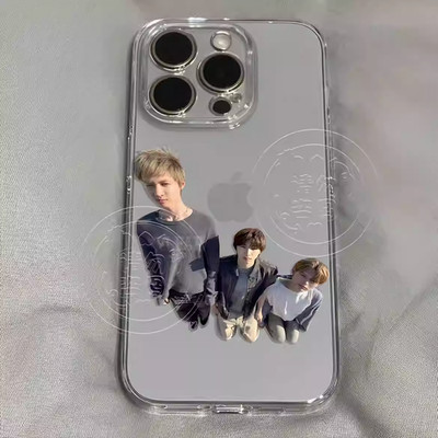 CORTIS MARTIN JAMES JUHOON FUNNY CLEAR TRANSPARENT PHONE CASE KPOP