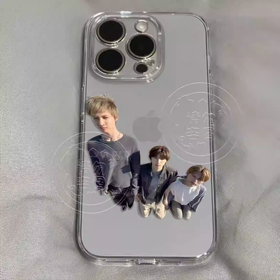 CORTIS MARTIN JAMES JUHOON FUNNY CLEAR TRANSPARENT PHONE CASE KPOP