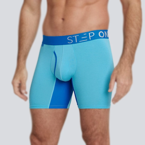 Boxer homme STEP ONE neuf + sous vêtement bambou mouche - DEUX TONS - Photo 24/85