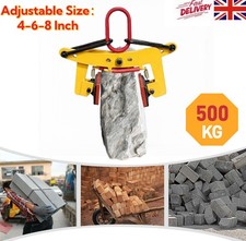 Stone Lifting Clamp 500KG Crane Clamps Pliers Lifter Vertical Clamp Grab Granite